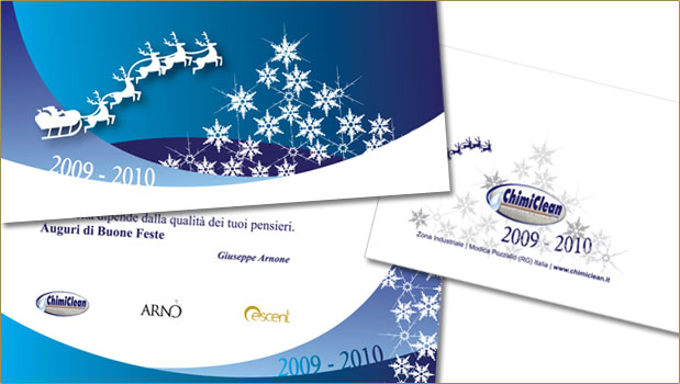 Coordinato mailing Natale 2010