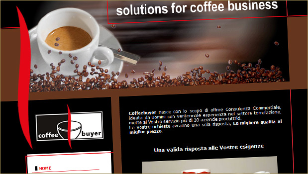 Layout sito web