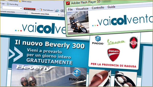 Pagina Commerciale + Banner | VaiColVento