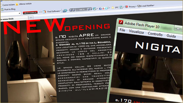 Pagina Commerciale + Banner | Nigita