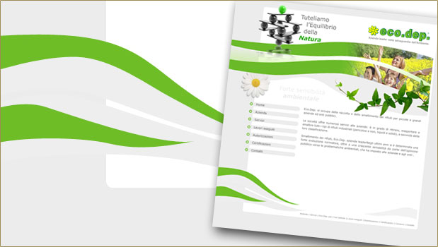 Layout sito web