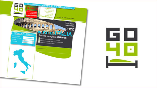 Marchio/Logotipo, Layout web sito