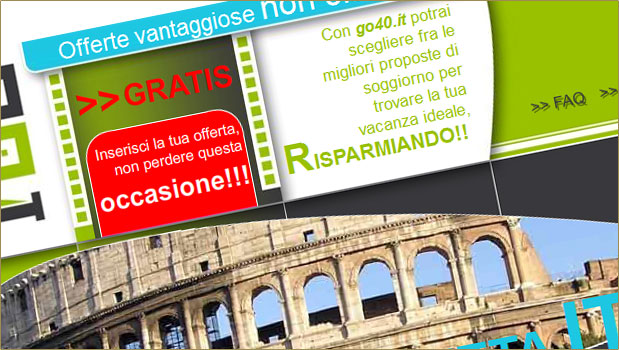 Particolare Layout sito web