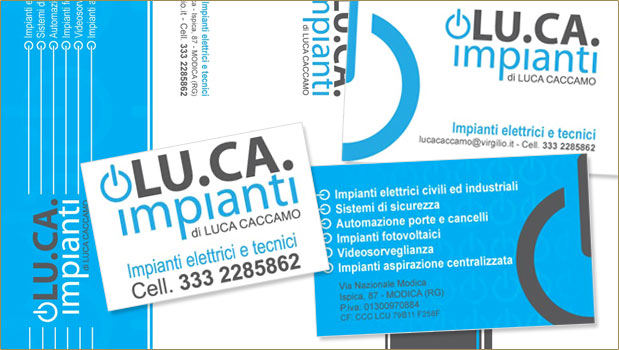 Corporate image: Bigliettino d'Identit, Adesivo, Busta