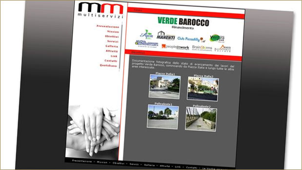 Layout Sito web